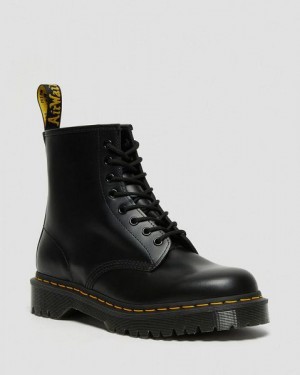 Dr Martens 1460 Bex Smooth Leather Men Lace Up Boots Black | USA-452601