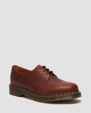 Dr Martens 1461 Ambassador Leather Men Oxford Shoes Brown | USA-810279