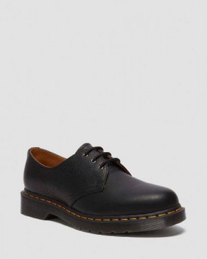 Dr Martens 1461 Ambassador Leather Women Oxford Shoes Black | USA-459826