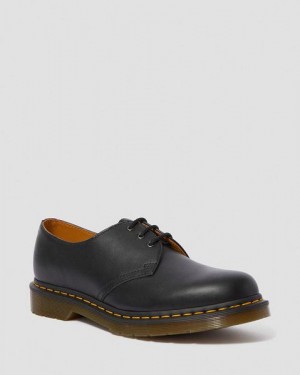 Dr Martens 1461 Nappa Leather Women Oxford Shoes Black | USA-106279