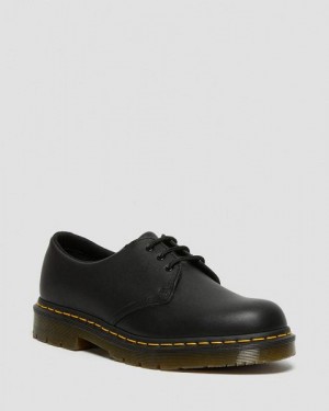 Dr Martens 1461 Slip Resistant Leather Women Oxford Shoes Black | USA-106784