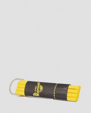 Dr Martens 26 Inch Round Shoe Laces Accessories 3 EYE Yellow | USA-836750