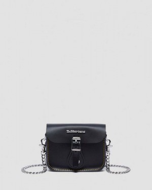 Dr Martens 5" Accessories Satchel Bags Black | USA-147653