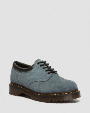 Dr Martens 8053 Ben Suede Women Casual Shoes Blue | USA-923054