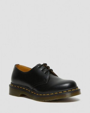 Dr Martens Smooth Leather Oxford Women 1461 Shoes Black | USA-764208