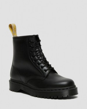 Dr Martens Vegan 1460 Bex Mono Women Lace Up Boots Black | USA-187492