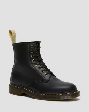 Dr Martens Vegan 1460 Felix Men Lace Up Boots Black | USA-215349