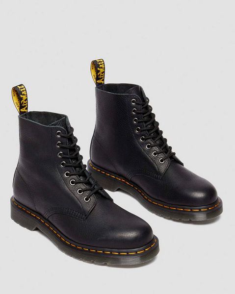 Dr Martens 1460 Ambassador Leather Men Lace Up Boots Black | USA-781204