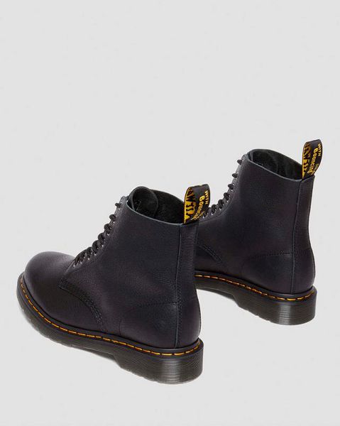 Dr Martens 1460 Ambassador Leather Men Lace Up Boots Black | USA-781204