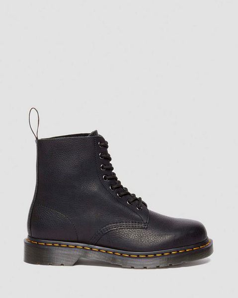 Dr Martens 1460 Ambassador Leather Men Lace Up Boots Black | USA-781204