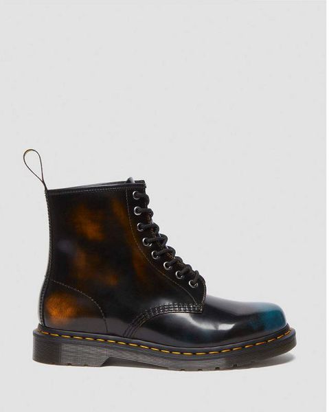 Dr Martens 1460 Brush Off Leather Men Lace Up Boots Multicolor | USA-324916