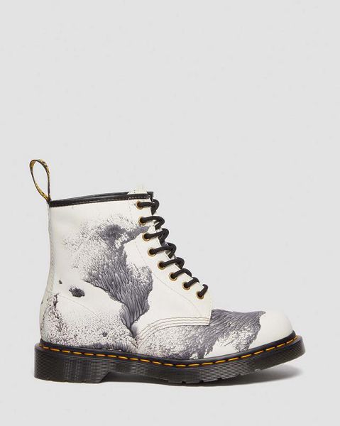 Dr Martens 1460 Tate 'Decalcomania' Backhand Leather Women Lace Up Boots Multicolor | USA-96123