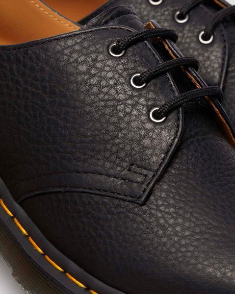 Dr Martens 1461 Ambassador Leather Men Oxford Shoes Black | USA-170853