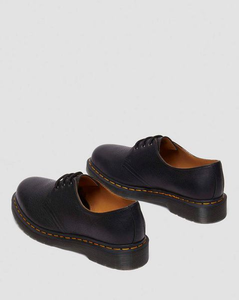 Dr Martens 1461 Ambassador Leather Men Oxford Shoes Black | USA-170853