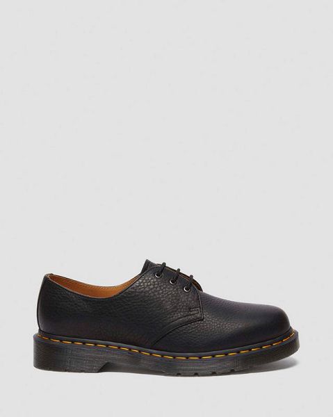 Dr Martens 1461 Ambassador Leather Men Oxford Shoes Black | USA-170853