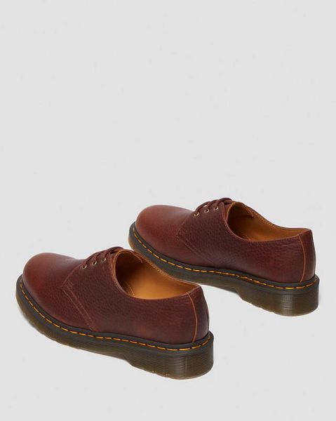 Dr Martens 1461 Ambassador Leather Men Oxford Shoes Brown | USA-810279