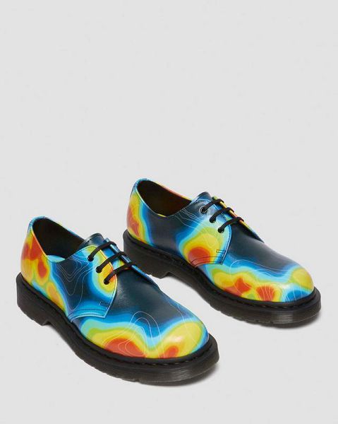 Dr Martens 1461 Genix Nappa Leather Men Oxford Shoes Multicolor | USA-290357