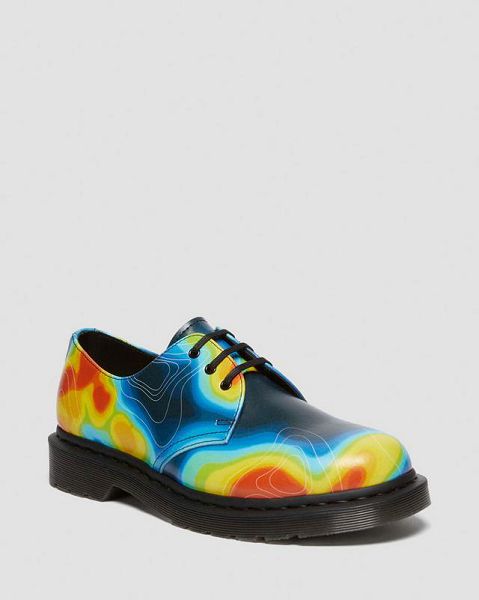 Dr Martens 1461 Genix Nappa Leather Men Oxford Shoes Multicolor | USA-290357