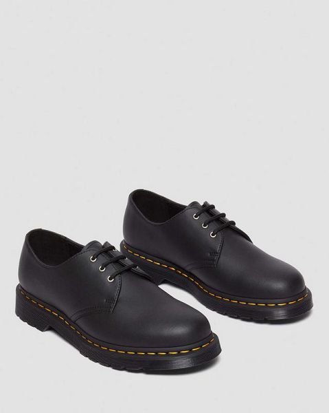 Dr Martens 1461 Genix Nappa Leather Men Oxford Shoes Black | USA-806723