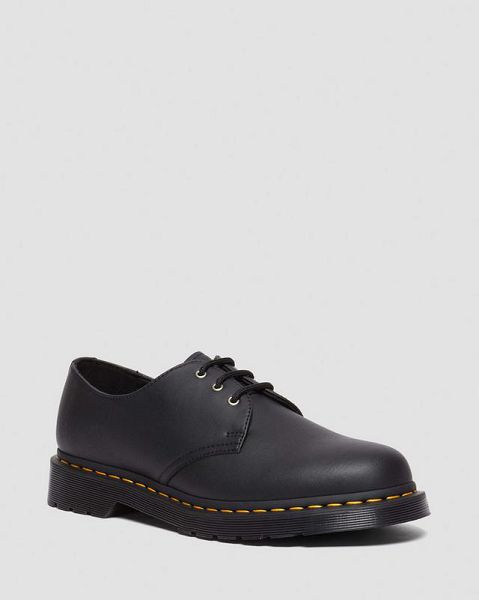 Dr Martens 1461 Genix Nappa Leather Men Oxford Shoes Black | USA-806723