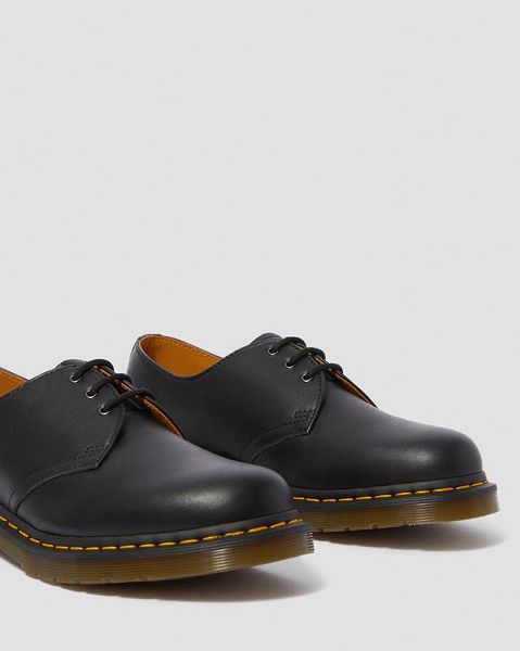 Dr Martens 1461 Nappa Leather Men Oxford Shoes Black | USA-230169