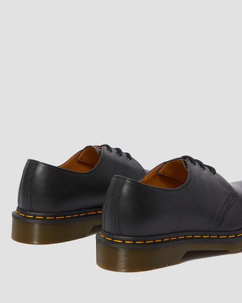 Dr Martens 1461 Nappa Leather Men Oxford Shoes Black | USA-230169