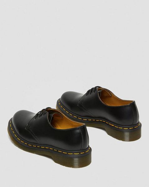 Dr Martens 1461 Smooth Leather Women Oxford Shoes Black | USA-652198