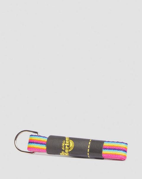 Dr Martens 26 Inch Flat Rainbow Shoe Laces Accessories 3 EYE Multicolor | USA-598062