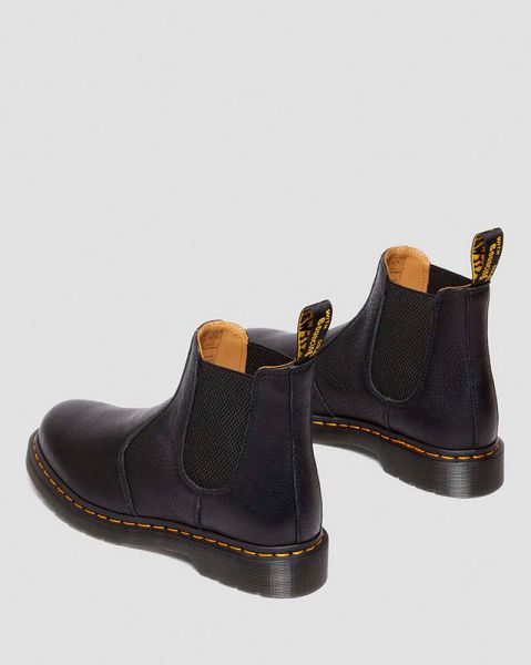 Dr Martens 2976 Ambassador Leather Men Chelsea Boots Black | USA-49386