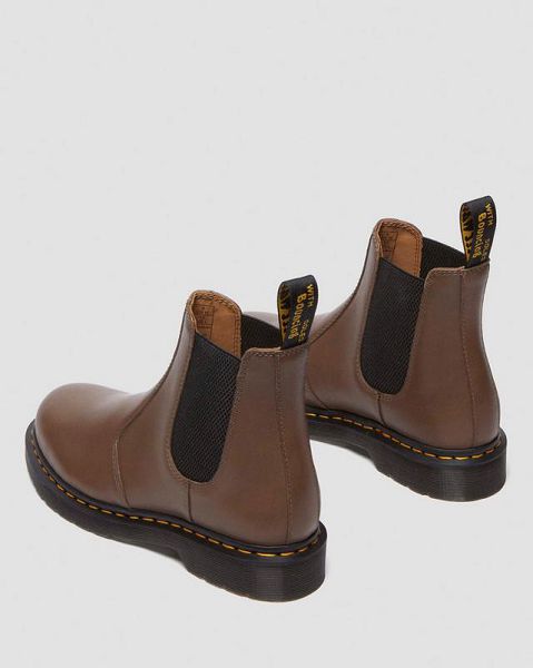 Dr Martens 2976 Stitch Artimus Men Chelsea Boots Khaki | USA-364280