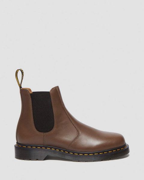 Dr Martens 2976 Stitch Artimus Men Chelsea Boots Khaki | USA-364280