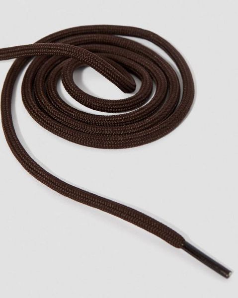 Dr Martens 36 Inch Round Shoe Laces Accessories 4-5 EYE Brown | USA-701963