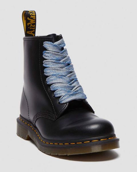 Dr Martens 55 Inch Flat Shoe Laces Accessories 8-10 EYE Blue | USA-923468