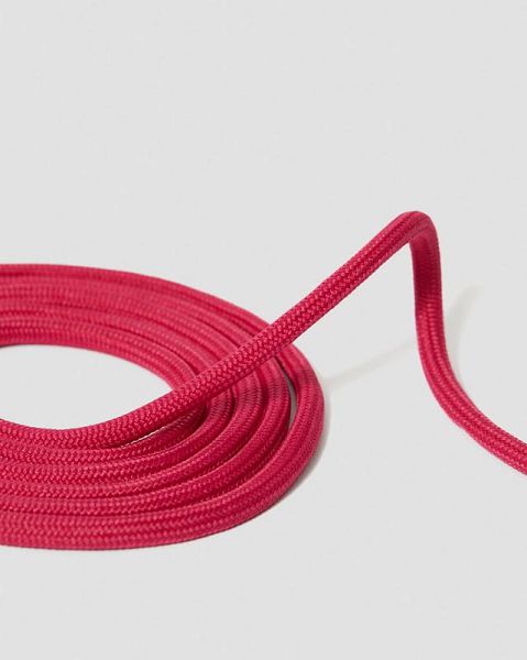 Dr Martens 55 Inch Round Shoe Laces Accessories 8-10 EYE Pink | USA-410827