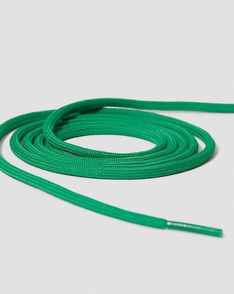 Dr Martens 55 Inch Round Shoe Laces Accessories 8-10 EYE Green | USA-360954