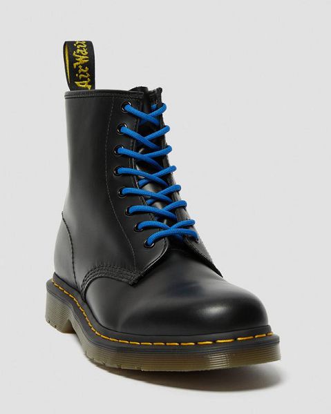 Dr Martens 55 Inch Round Shoe Laces Accessories 8-10 EYE Blue | USA-265703