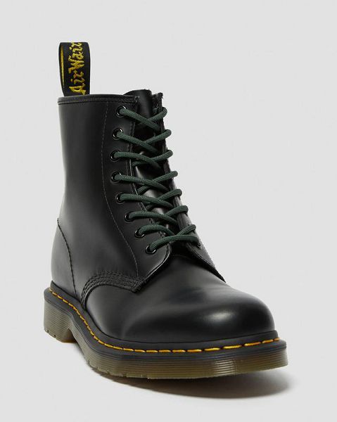 Dr Martens 55 Inch Round Shoe Laces Accessories 8-10 EYE Dark Green | USA-465983