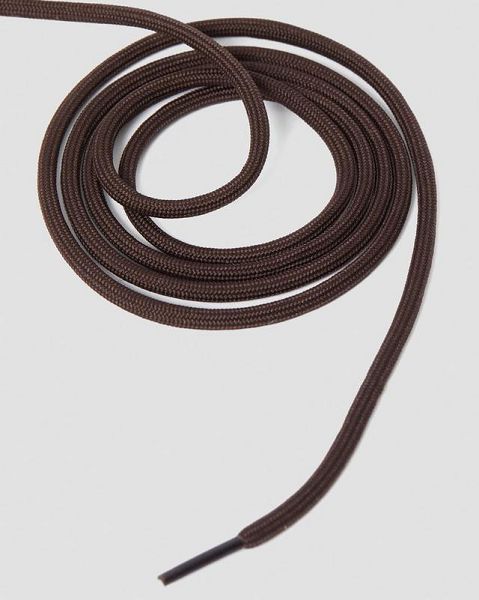 Dr Martens 55 Inch Round Shoe Laces Accessories 8-10 EYE Brown | USA-437198