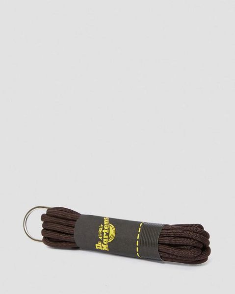 Dr Martens 55 Inch Round Shoe Laces Accessories 8-10 EYE Brown | USA-437198