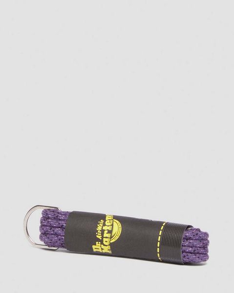 Dr Martens 55 Inch Round Shoe Laces Accessories 8-10 EYE Purple | USA-918064