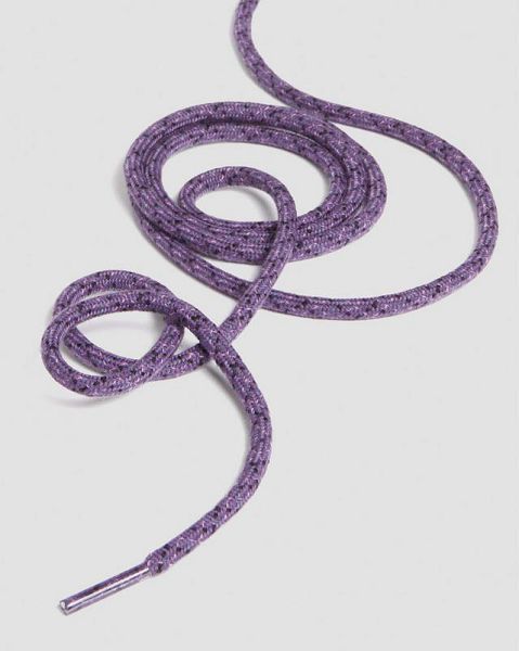 Dr Martens 55 Inch Round Shoe Laces Accessories 8-10 EYE Purple | USA-918064