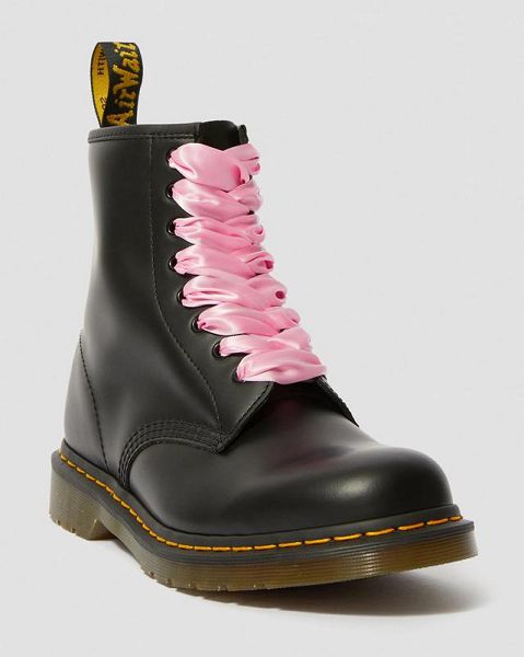 Dr Martens 55 inch Ribbon Shoe Laces Accessories 8-10 EYE Pink | USA-596203