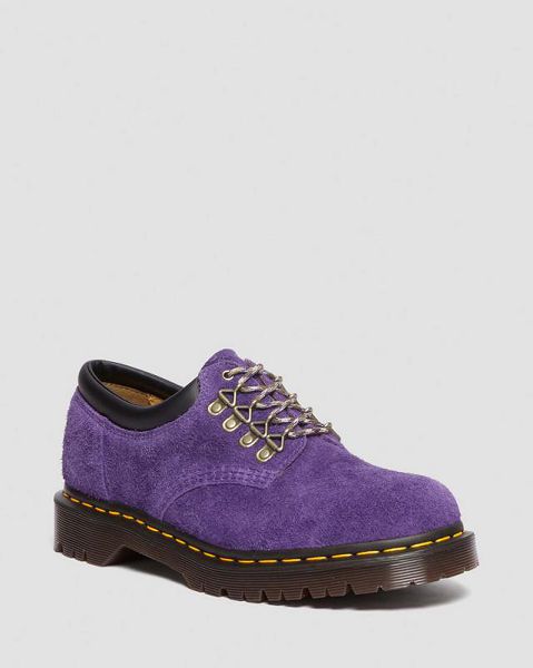 Dr Martens 8053 Ben Suede Men Casual Shoes Purple | USA-341287