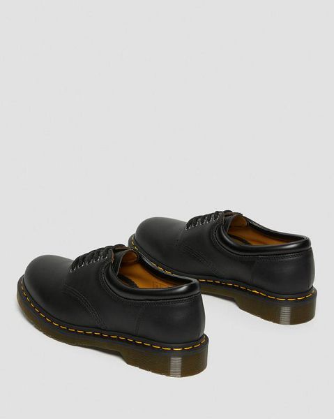 Dr Martens 8053 Nappa Leather Men Casual Shoes Black | USA-95428