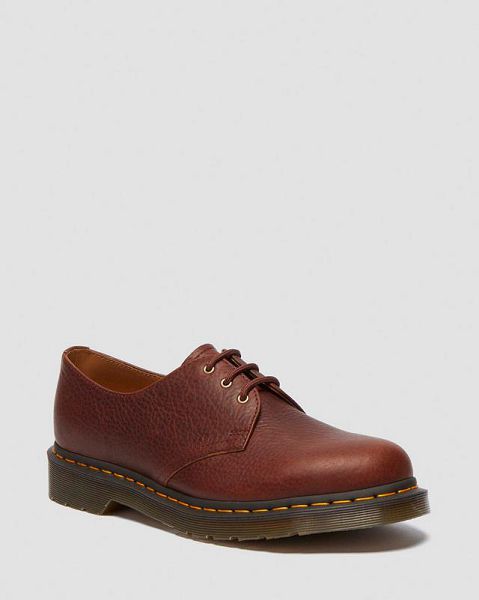 Dr Martens Ambassador Leather Oxford Men 1461 Shoes Brown | USA-476235