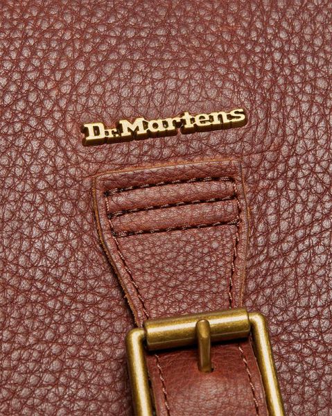 Dr Martens Ambassador Leather Reporter Women Bags Brown | USA-291567