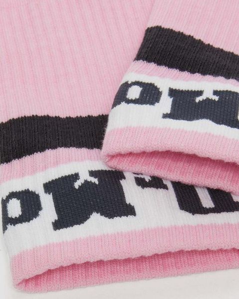 Dr Martens Athletic Logo Organic Cotton Blend Accessories Socks Pink | USA-215436