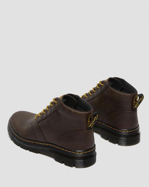 Dr Martens Bonny Leather Men Casual Boots Brown | USA-520719