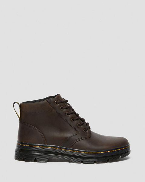 Dr Martens Bonny Leather Men Casual Boots Brown | USA-520719