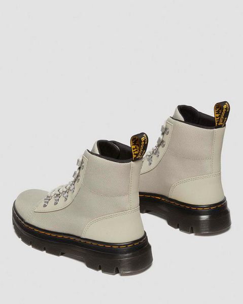 Dr Martens Combs Poly Women Casual Boots Grey | USA-897413